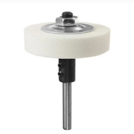 70x20x10mm Slipeadapter for slipeskive - Hvit -Sy