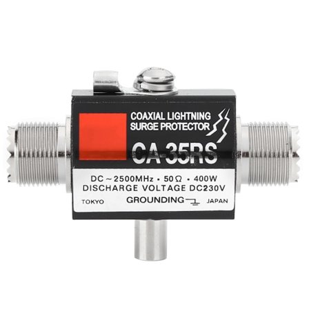 Radiopuhelinantennin ukkossuoja radiotoistimelle (CA-35RS (M uros - M naaras à M uros - M naaras))