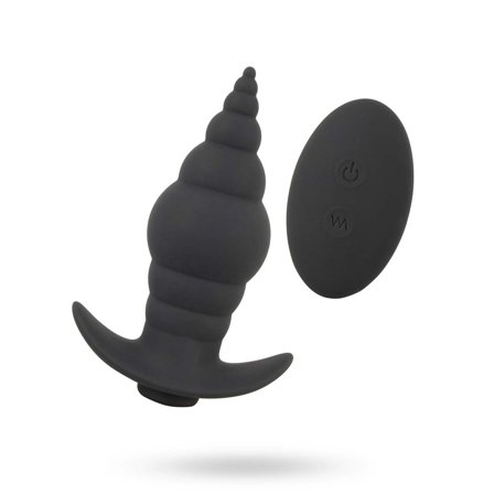 RC Vibrating Butt Plug - Black Velvets