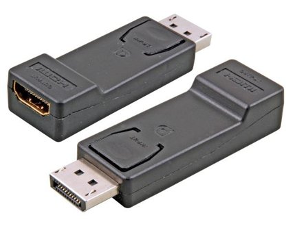 EFB ELEKTRONIK DisplayPort Adapter,DisplayPort auf HDMI-A,St.-Bu.,sw