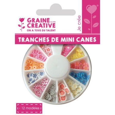 Mini mini blommiga pastellkanter