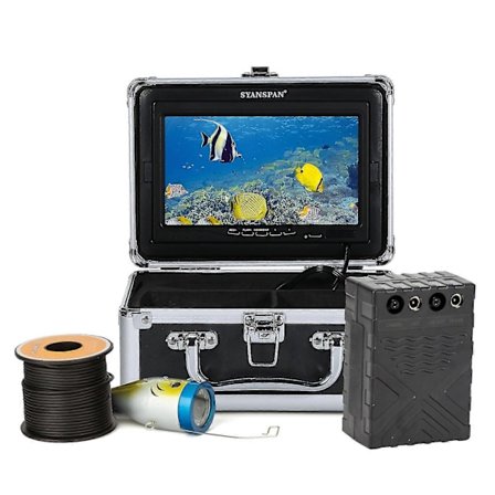 Undervandsfiskekamera Fish Finder med 12LED'er 7 tommer/9 tommer LCD-skærm 15M/30M/50M Kabel IP68 Wat-Perfet