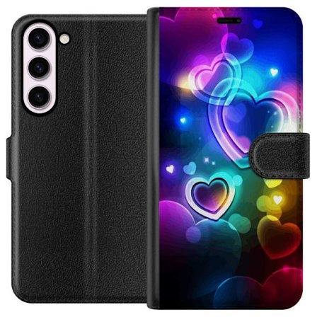 Kompatibelt Plånboksfodral till Samsung Samsung Galaxy S23+ NeonÄlskling