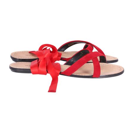 Dolce & Gabbana Pre-owned Pre-owned Sandaler Rød, Dame Vintage Sko, Størrelse: 38 EU
