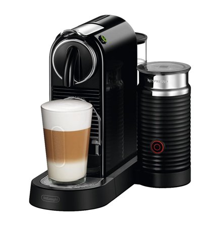 DeLonghi Nespresso CitiZ EN 267.BAE - kaffemaskin med cappuccinatore - 19 bar - svart