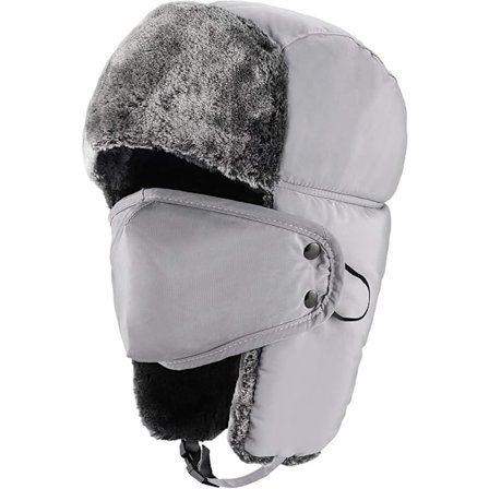 Talvihatut Naisille ja Miehille, Trapper Ushanka -hattu Korvilla