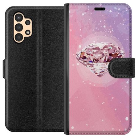 Yhteensopiva Lompakkokotelo Samsung Galaxy A13 Glitter Timantti