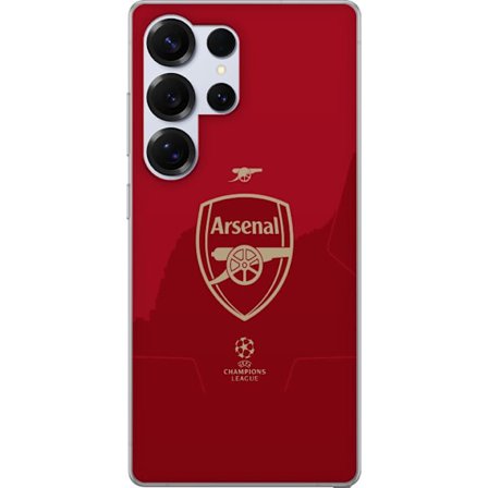 Kompatibelt Mobilskal till Samsung Samsung Galaxy S25 Ultra Arsenal fotboll klubb England Premier League ung trupp offensiv stil teknisk fotboll och s