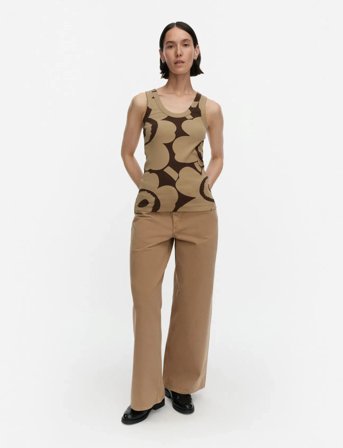 Marimekko Uusia Unikko - Brown - XXL