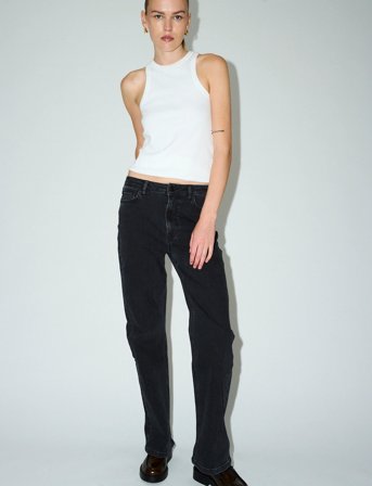 Tomorrow Trw-Brown Jeans Original Black - Black - 25 x 32