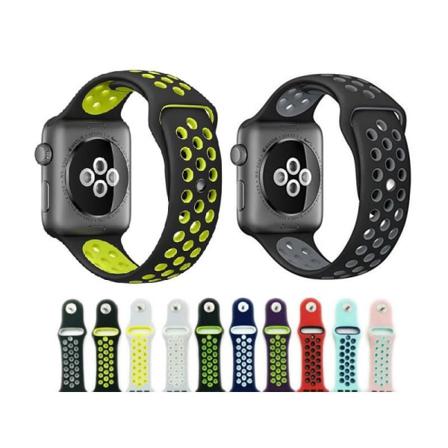 Apple Watch 38/40/41mm Stilren Sportarmband Runnr Black Variant 2