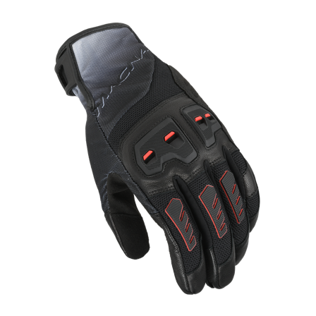 Guantes de Moto Macna Jugo 2.0 Negro/Rojo XL