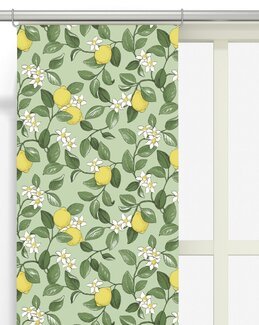 Panellängd Citronlycka 2-pack Grön - Kök - Arvidssons Textil