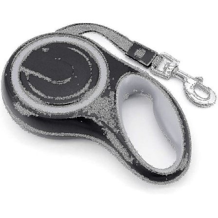 8m lång retråbar hundkoppel, högkvalitativt automatiskt utdragbart hundträningskoppel upp till 50 kg