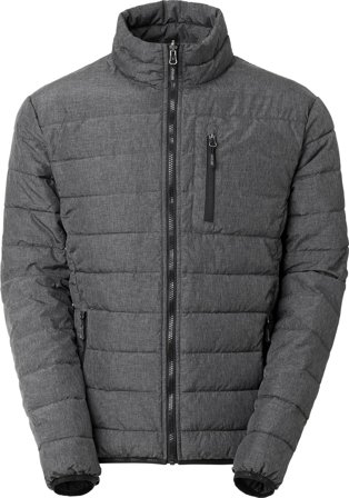 South West Jkt Ames padded Jacka gråmelerad S, Kläder