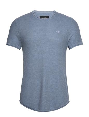 Hco. Guys Sweaters Blue Hollister