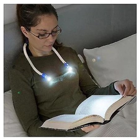 Boklampa Justerbar LED-belysning - Läslampa LED-lampa Bok Huglight