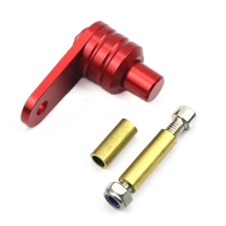 Moottoripyörän jarruvivun lukkojarrukytkin PUNAINEN red