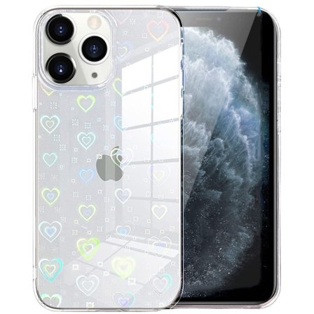 Kompatibel med iPhone 11 Pro Max Skal Laser Bling Glitter