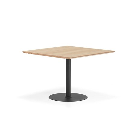 Iläggsskiva METRIC, 1000X1000x720 mm, svart/ek