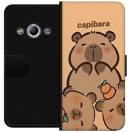 Yhteensopiva Lompakkokotelo Samsung Galaxy Xcover 3 Capybara söpö hahmo söpö trendikäs keräilijä