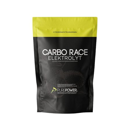 PurePower Carbo Race Electrolyte 1 kg Citrus, Sport & Velvære, Protein & Energi, Elektrolytter