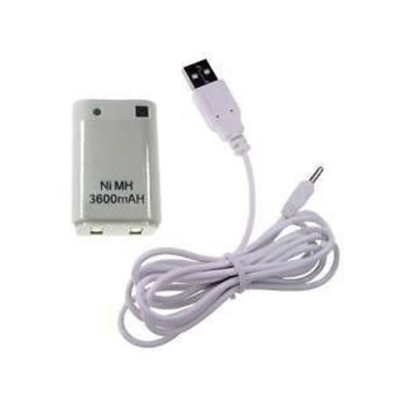 Akku Pack 3600mAh / Uppladdningsbart batteri för Xbo