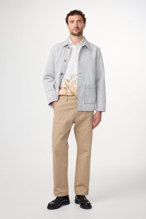 Alex Chino Herr Khaki Ekologisk Bomull