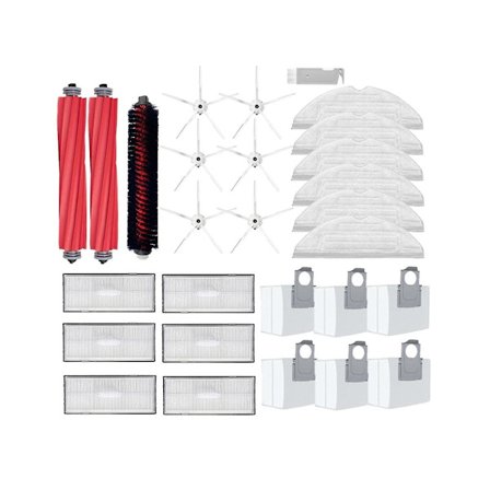 För S7 Maxv Plus S7 Maxv Ultra G10s Pro Hepa-filter Dammsugare Dammpåse Rengöringsrulle Huvudsidoborste