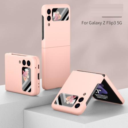 Skal / Case / Fodral För Samsung Galaxy Z Flip3 5g Rosa