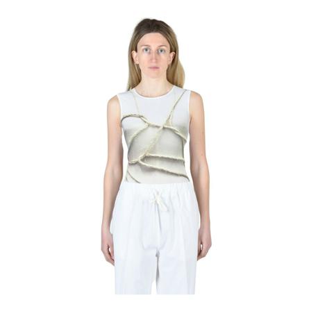 MM6 Maison Margiela Tops Hvid, Dame