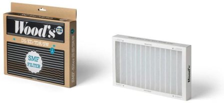 Woods 8012804-5 Luftfilter Wood's SMF-filter, 5-pakning, Innendørsklima