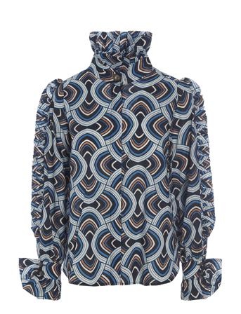 Mimi Ns Bluse Langermet Multi/mønstret Dea Kudibal