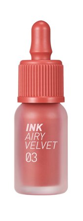PERIPERA Ink Airy Velvet 03 Cartoon Coral, Makeup, Læber, Læbestift