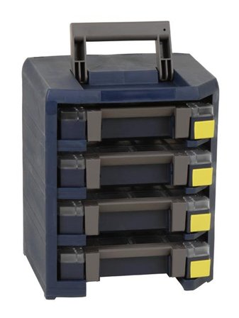 Raaco HandyBoxxser 4x5x5 Sortimentboks 4 skuffer, Garasjeinnredning & oppbevaring