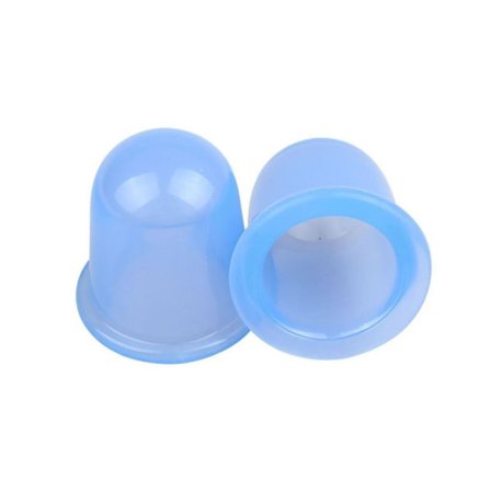 Silicone Cupping Therapy Set, Anti Cellulite Cup, 2pcs Vacuum Massage Cup Kit Body Cup