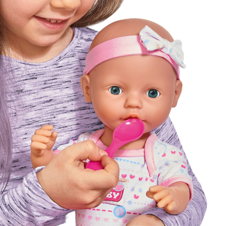 New Born Baby Docka Girl Dockor & figurer Röd ONESIZE