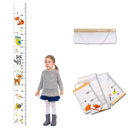 Veggklistremerker for babyhøydevekstdiagram for barn