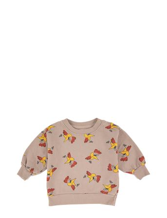 Mr O'clock All Over Sweatshirt Sweatshirt Trøje Multi/mønstret Bobo Choses