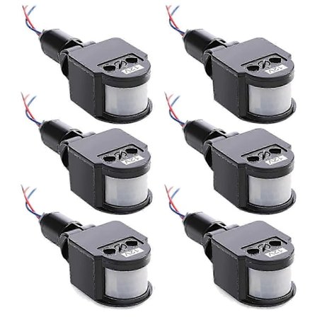 12V Rörelsesensor Pir Sensor Automatisk Infraröd Sensor Rörelsedetektor Ljusbrytare Utomhus Pir för [DB]