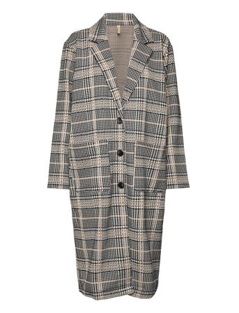 Sc-Tripoli Outerwear Coats Winter Coats Multi/mönstrad Soyaconcept