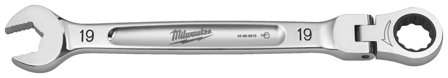 Milwaukee 4932480192 MAX BITE -räikkälenkkiavain nivelellä 19 mm, Käsityökalut