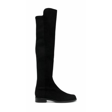 Stuart Weitzman, Over-knee Boots Zwart, Dames, Maat:36 EU