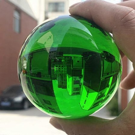 Flerfärgad 80 mm (3,15 tum) K9 Kristall Solid Boll Glas Sfär Healing Magisk Fotografi Rekvisita Linsboll Feng Shui Heminredning
