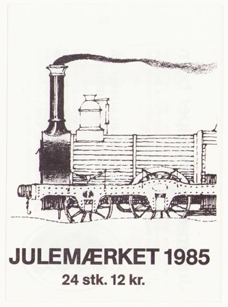 Danmark - Julemærkehæfte 1985 - 2.-sortering