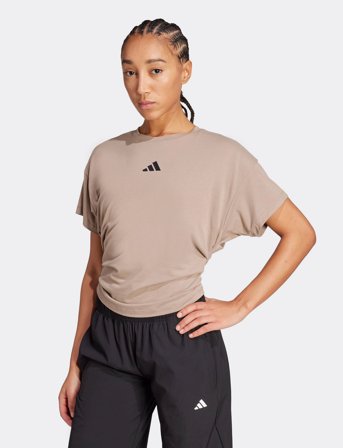 adidas Performance Power Tee - Beige - XXS