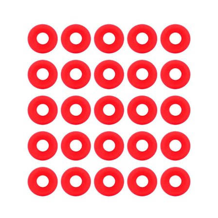 25 st Röda Silikon Grolsch Packningar för Swing Flip Top Flaskor Hembryggd Öl Flaska Tätningar