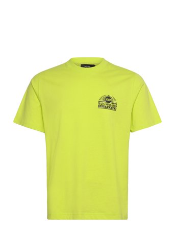 Mads Nørgaard Open-End Frode Play Tee - Yellow - M