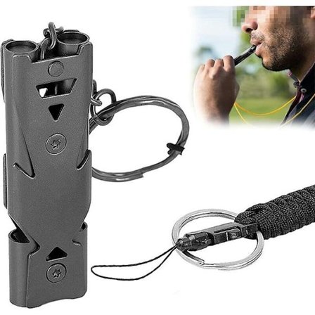 Hundetrenerfløyte, Carivent 150 desibel Profesjonell Justerbar Ultralyd Hundefløyte med Gratis Snor