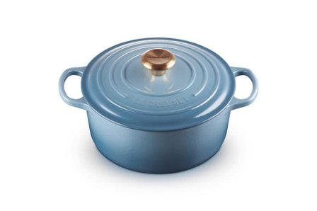 Le Creuset Støpejernsgryte Signature Chambray 4,2L